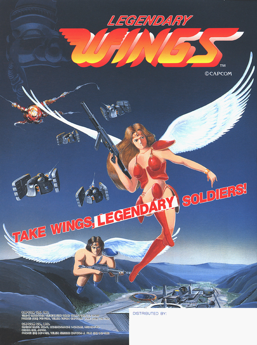 Legendary Wings (bootleg) Arcade Game Cover